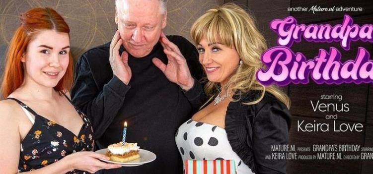 Keira Love 26, Verus 48 - Mature - Keira Love 26, Verus 48 - Happy Birthday Grandpa! Your Milf Wife Has A Special Horny Young Gift! [2020 | FullHD] - Mature