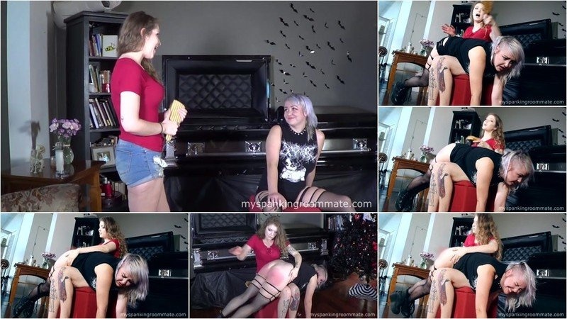 Apricot Pitts - Apricot Spanks Roommate Over Decorations [2022 | FullHD]