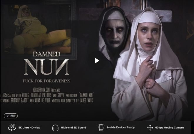 Damned Nun in 180° X + 5K (X Virtual 63) [2022 | UltraHD/2K]