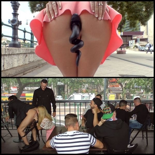 Isabella Clark is Double Penetrated in Public and Fisted In The Ass [2016 | HD]