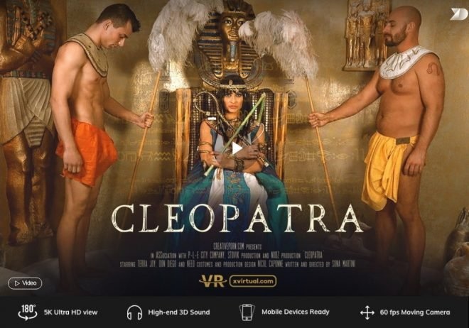 : Cleopatra in 180° X (Virtual 32) - (4K) - VR [2019 | 3840x1920]