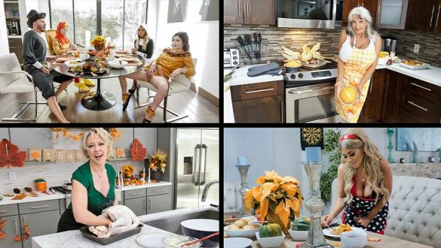 Dee Williams, Kayla Kayden, Juliett Russo, Sally DAngelo - Best Of Thanksgiving Mylfs [2022 | FullHD]