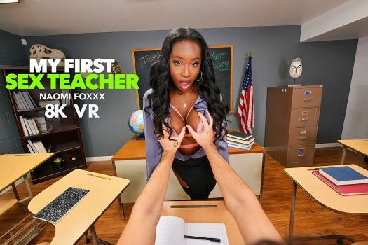 Naomi Foxxx - Professor Naomi Foxxx gets hot and horny for her big dick student when everyone leaves the classroom - VR [2023 | HD]
