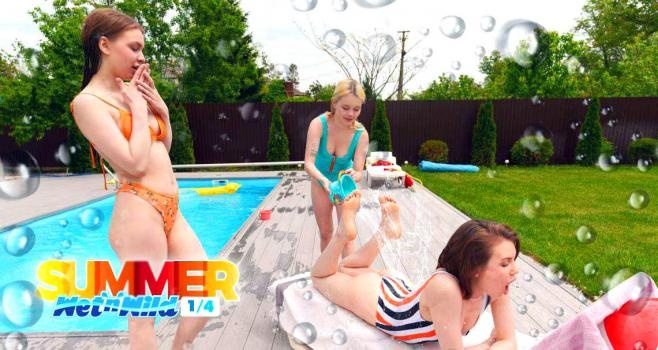 Rebecca Nikson, Milka, Lana Rose - Summer Wet 'n Wild 2023 1/4 [2023 | FullHD]