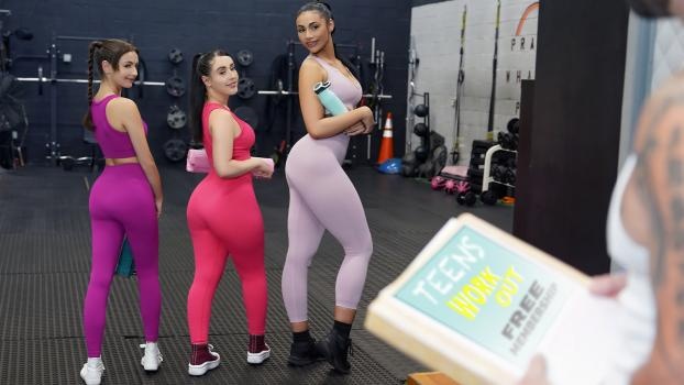 Brookie Blair, Serena Hill, Ariana Starr - BFFS Don’t Pay for Gym Memberships [2023 | FullHD]