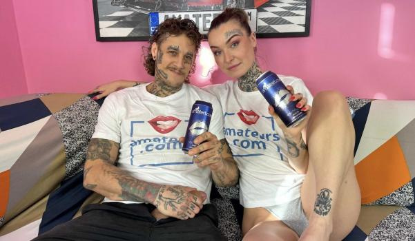 Tabitha Poison - Tattooed amateur couple loves it hard - E70 [2024 | FullHD]