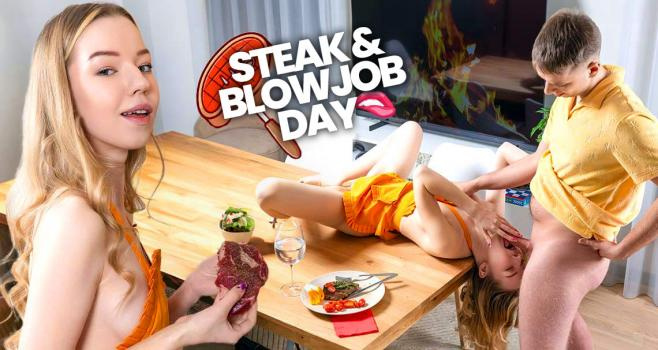 Mirka Grace - Steak, Blowjob day [2024 | FullHD]