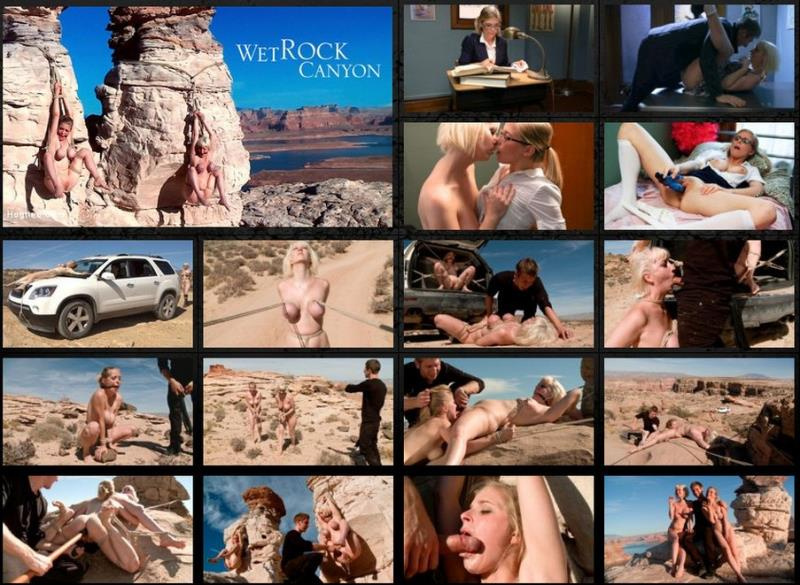 Danny Wylde , Cherry Torn,Penny Pax - FEATURE SHOOT : WET ROCK CANYON [2024 | HD] - HogTied